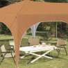 Tente de fête pop-up 575 x 288 x 245 cm Beige Tissu Oxford 647680647680