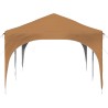 Tente de fête pop-up 575 x 288 x 245 cm Beige Tissu Oxford 647680647680