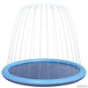 Tapis de Splash pour Enfants et Chiens Bleu Ø150 x 10 cm PVC 647693647693