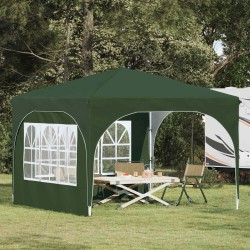 Tente de fête pop-up 290 x 290 x 245 cm Vert 647694647694