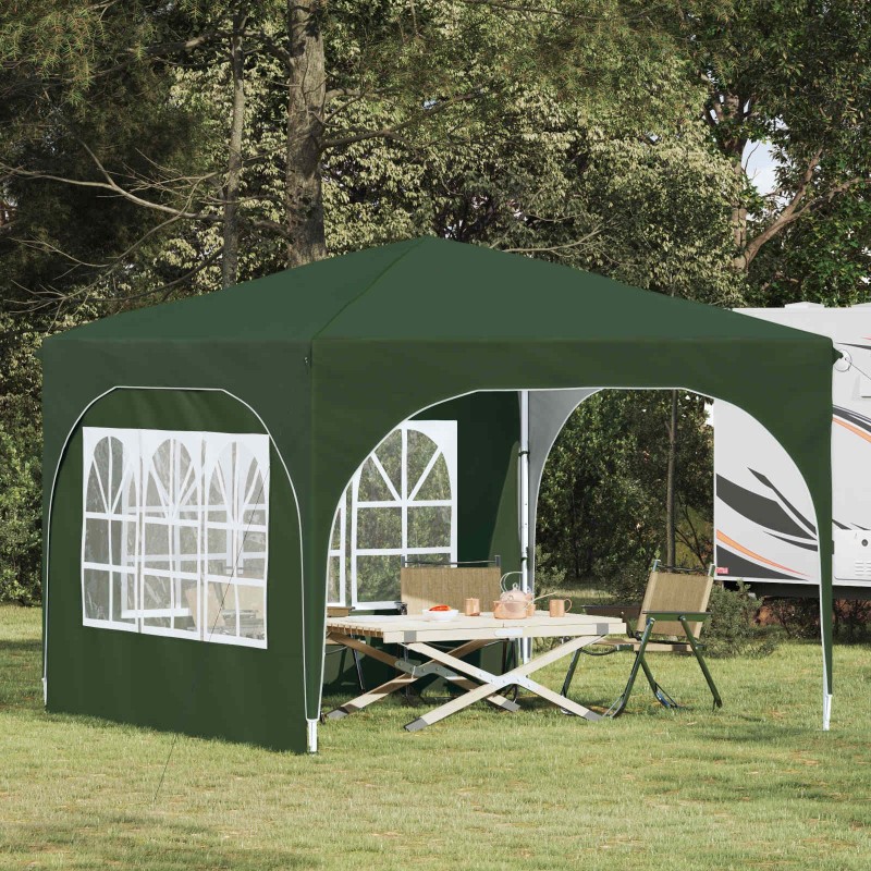 Tente de fête pop-up 290 x 290 x 245 cm Vert 647694647694