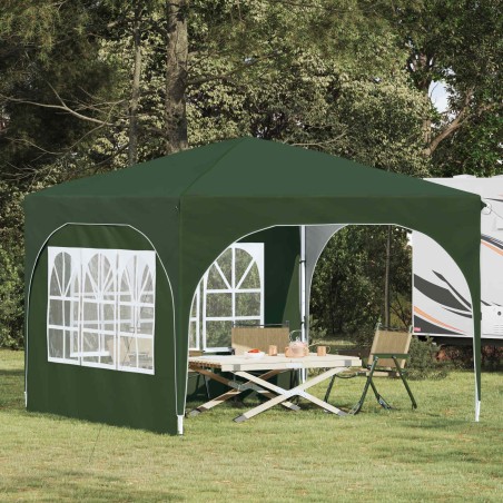Tente de fête pop-up 290 x 290 x 245 cm Vert 647694647694