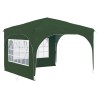 Tente de fête pop-up 290 x 290 x 245 cm Vert 647694647694