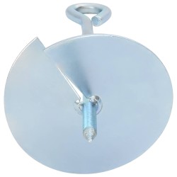 Ancre de terre 4 pcs Argenté Ø10 x 30 cm Métal galvanisé 647698647698
