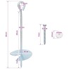 Ancre de terre 4 pcs Argenté Ø10 x 30 cm Métal galvanisé 647698647698