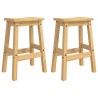 Ensemble Cuisine Îlot avec tiroir 3 pcs Cire de Miel Pin massif 647705647705