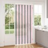Rideau anti-insectes en chenille Gris Argent et Rose 647706647706