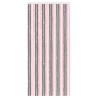 Rideau anti-insectes en chenille Gris Argent et Rose 647706647706