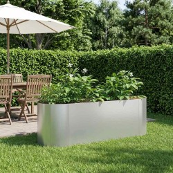 Jardin surélevé Acier galvanisé 120 x 40 x 40 cm 647709647709