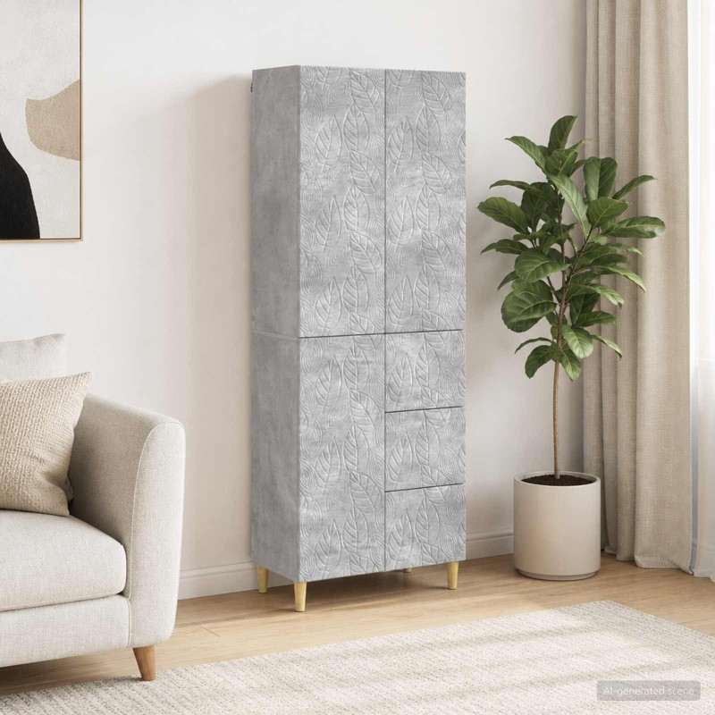 2 pcs Gris béton 647713647713