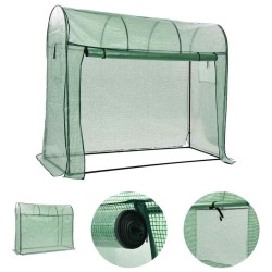 Serre avec porte zippée 200x80x170 cm 647723647723
