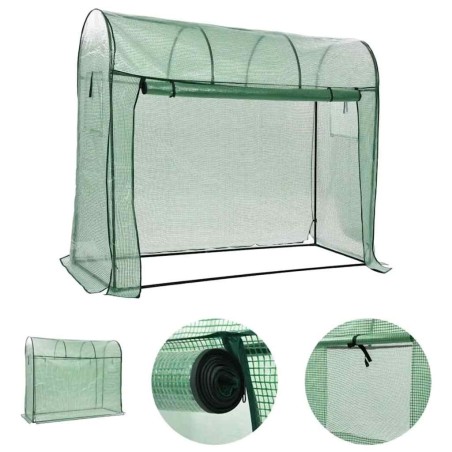 Serre avec porte zippée 200x80x170 cm 647723647723