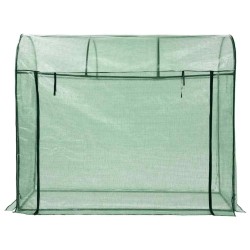 Serre avec porte zippée 200x80x170 cm 647723647723