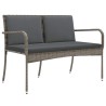 Ensemble de jardin avec coussin acier 647727647727