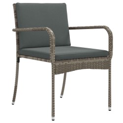 Ensemble de jardin avec coussin acier 647727647727