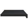 Appui de fenêtre Noir avec grain de bois 100 x 35 x 4,5 cm PVC 647730647730