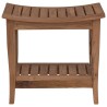 Table d'appoint de salle de bain Naturel 50 x 35 x 45 cm 647745647745