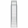 Paniers à gabions arqués 5 pcs 200x50x140/160 cm Fer galvanisé 647756647756