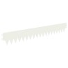 Bordure de Pelouse 30 pcs 103 x 15 cm métal Blanc 647760647760