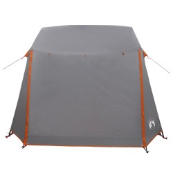 Tente tunnel Gris et orange 275 x 240 x 200 cm 647767647767