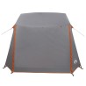 Tente tunnel Gris et orange 275 x 240 x 200 cm 647767647767