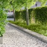 Bordure de Pelouse 10 pcs 103 x 30 cm Acier Argenté 647776647776