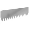 Bordure de Pelouse 10 pcs 103 x 30 cm Acier Argenté 647776647776