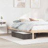 Boîte de rangement avec fenêtre transparente Gris Tissu intissé 647779647779