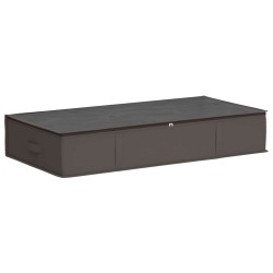 Boîte de rangement avec fenêtre transparente Gris Tissu intissé 647779647779