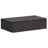 Boîte de rangement avec fenêtre transparente Anthracite 647781647781