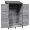 Abri de jardin Gris 106 x 56 x 176,5 cm Bois de Sapin Massif 647785647785