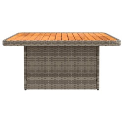 2 Pièce Canapé du milieu de jardin avec table relevable 647786647786