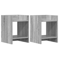 Support de Plante 2 pc Gris Sonoma 30 x 30 x 40 cm 647800647800
