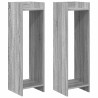 Support de Plante 2 pc Gris Sonoma 30 x 30 x 100 cm 647801647801