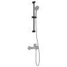 Support de Douche Noir 71 cm Acier inoxydable 647803647803