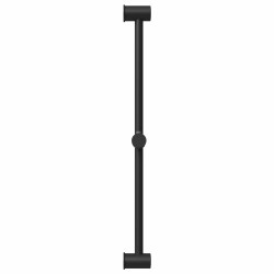 Support de Douche Noir 71 cm Acier inoxydable 647803647803