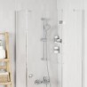 Support de Douche Chrome 71 cm Acier inoxydable 647804647804