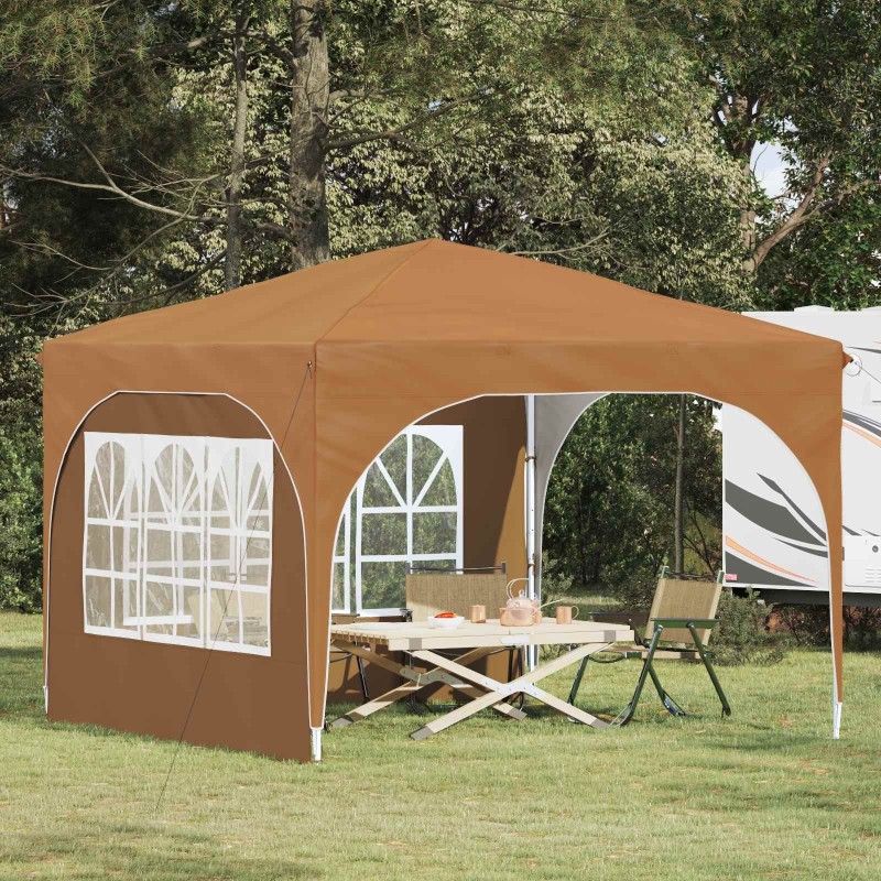 Tente de fête pop-up 290 x 290 x 245 cm Beige 647809647809