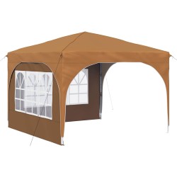 Tente de fête pop-up 290 x 290 x 245 cm Beige 647809647809