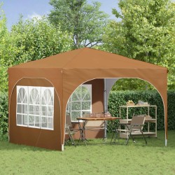 Tente de fête pop-up 290 x 290 x 245 cm Beige 647809647809