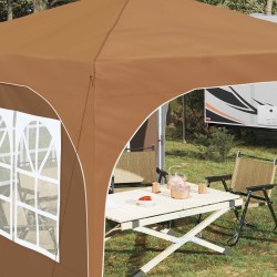 Tente de fête pop-up 290 x 290 x 245 cm Beige 647809647809