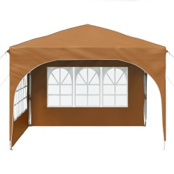 Tente de fête pop-up 290 x 290 x 245 cm Beige 647809647809