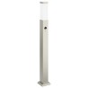 Borne lumineuse avec détecteur 80 cm en acier inoxydable IP44 647823647823