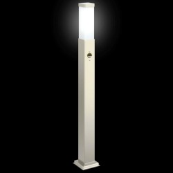 Borne lumineuse avec détecteur 80 cm en acier inoxydable IP44 647823647823