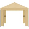 Pavillon 3 x 3 m Crème Polyester et Acier 190 gsm 647825647825