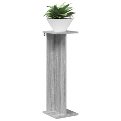 Support de Plante 2 pcs Gris Sonoma 25 x 25,5 x 80,5 cm 647826647826