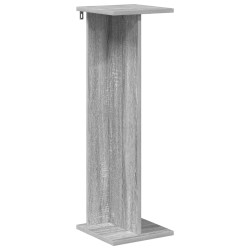 Support de Plante 2 pcs Gris Sonoma 25 x 25,5 x 80,5 cm 647826647826