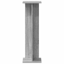 Support de Plante 2 pcs Gris Sonoma 25 x 25,5 x 80,5 cm 647826647826