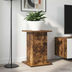 Support de Plante 2 pcs Chêne fumé 30,5 x 30 x 43 cm 647827647827