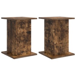 Support de Plante 2 pcs Chêne fumé 30,5 x 30 x 43 cm 647827647827